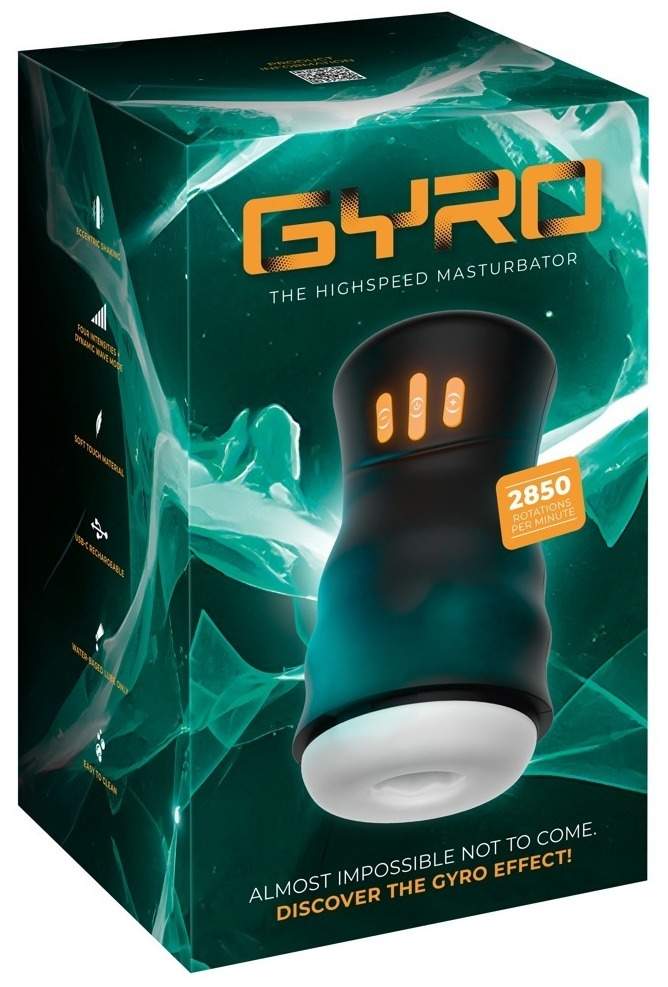 GYRO Highspeed Masturbator mit Vibration