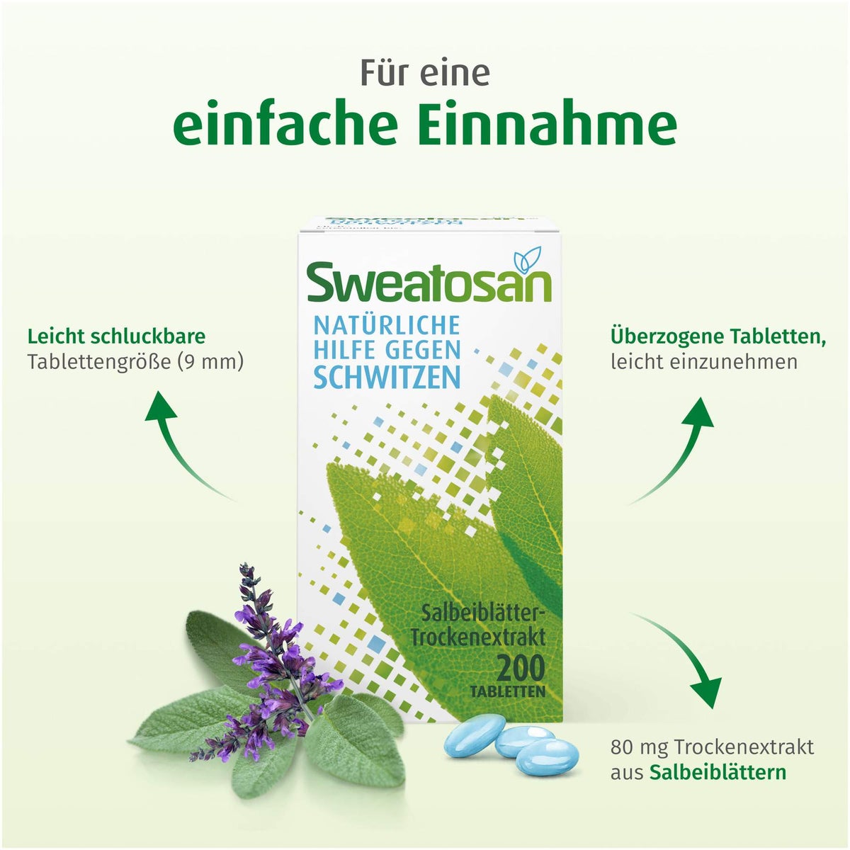Sweatosan 200 überzogene Tabletten
