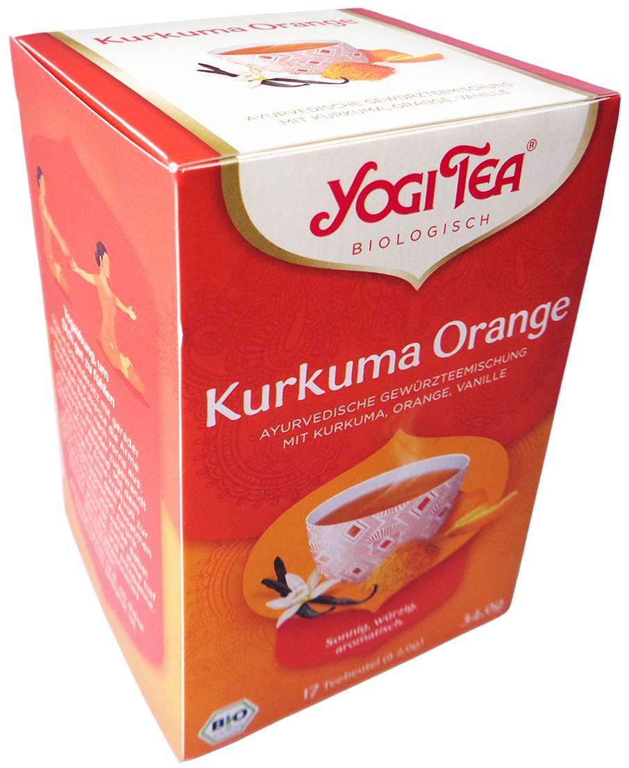 Yogi Tea Kurkuma Orange Bio 17 Filterbeutel