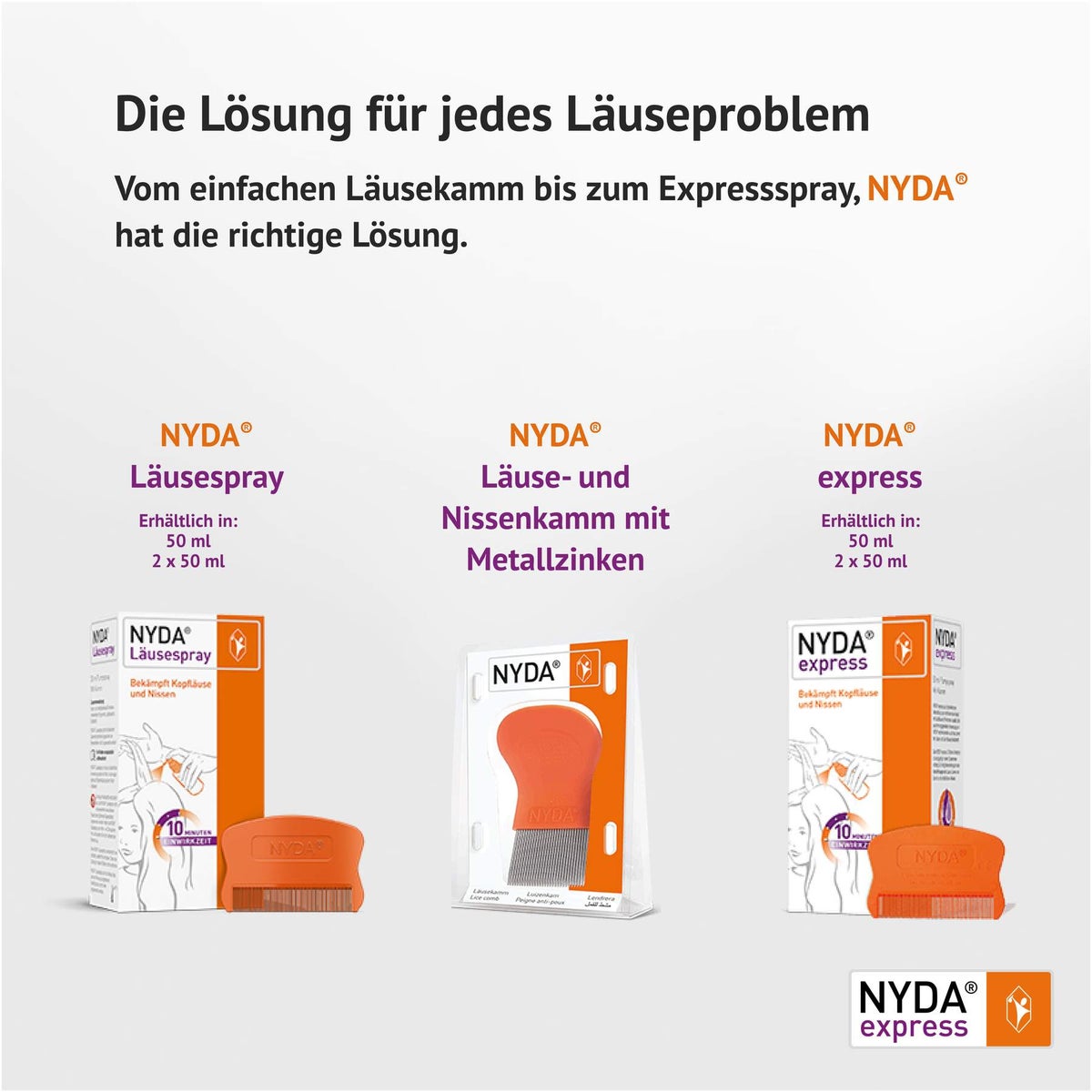 Nyda Express 50 ml Pumplösung