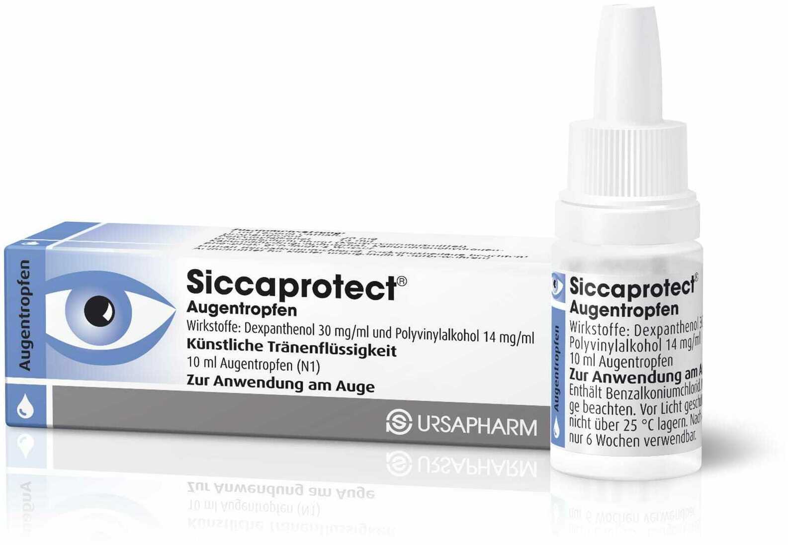 Siccaprotect Augentropfen 10 ml
