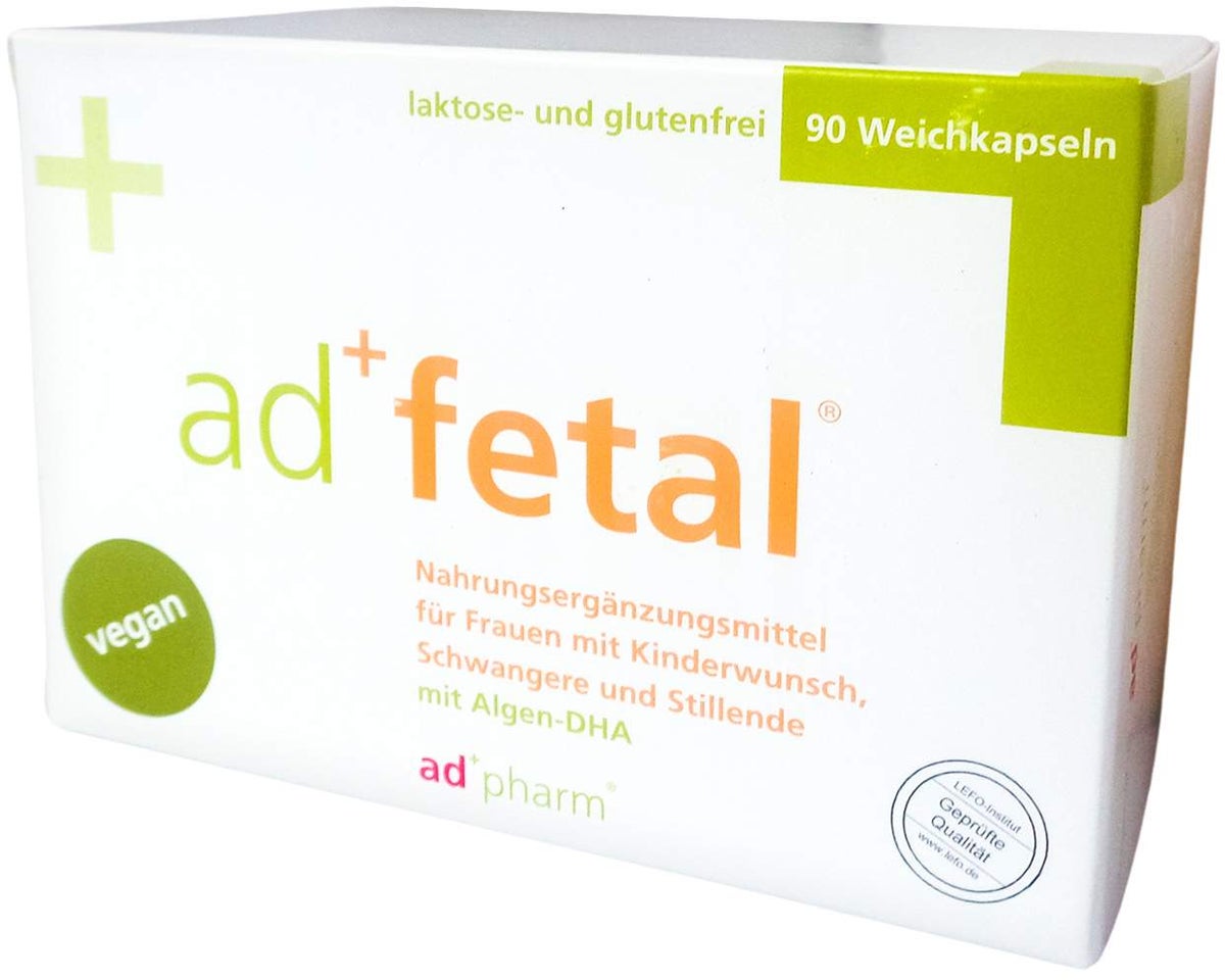 Adfetal Quartalspackung 90 Weichkapseln