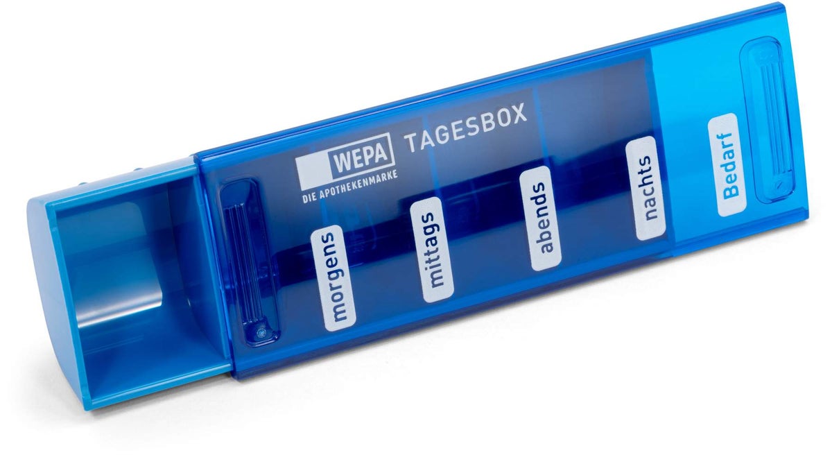 WEPA Tagesbox Farbig Sortiert + UV-Schutz