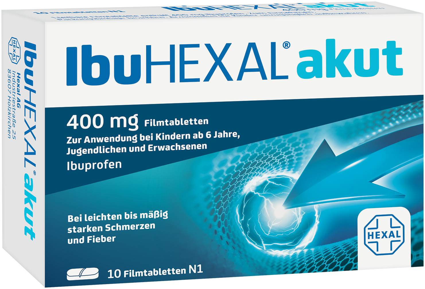 IbuHexal akut 400 mg 10 Filmtabletten