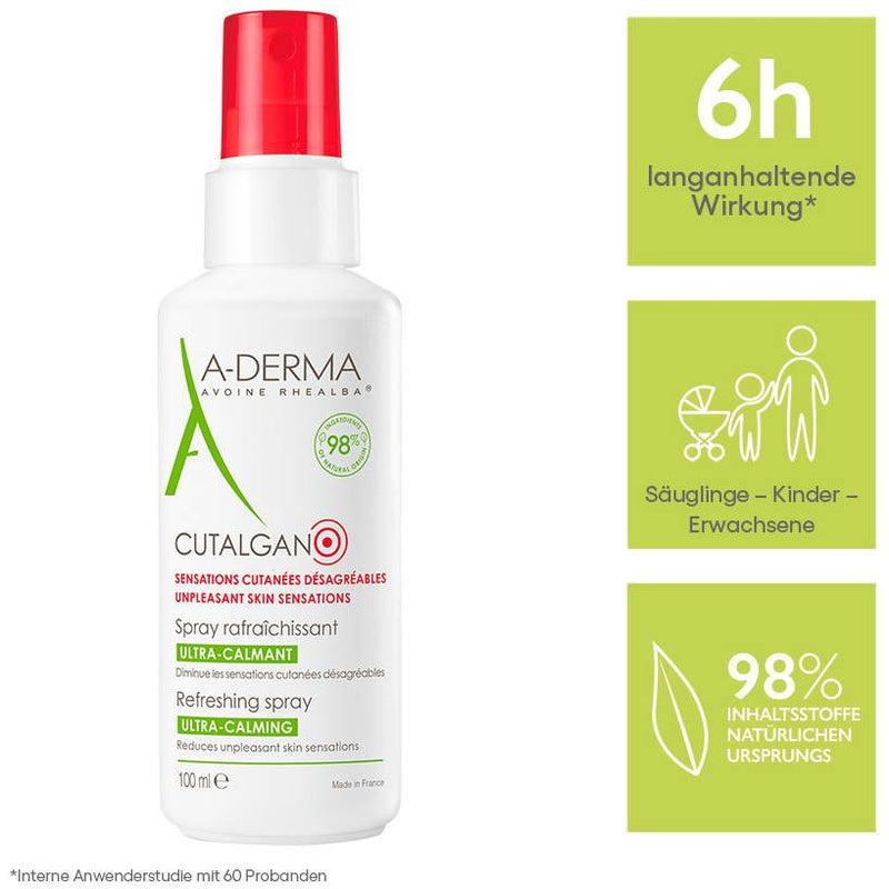 A-Derma Cutalgan erfrischendes Spray 100 ml