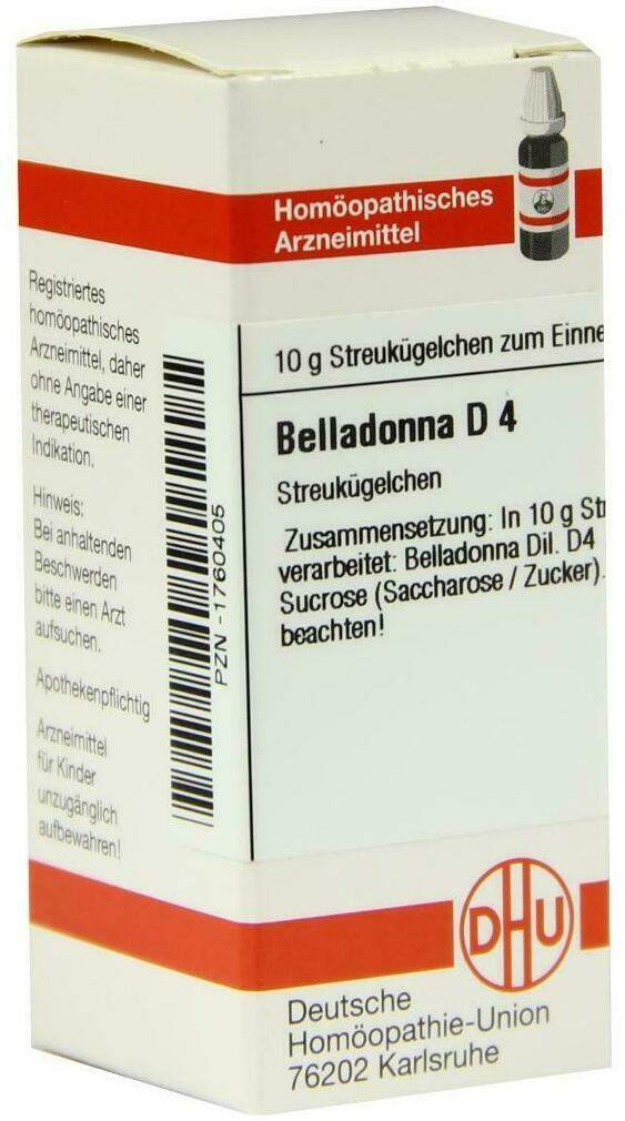 Dhu Belladonna D4 Globuli