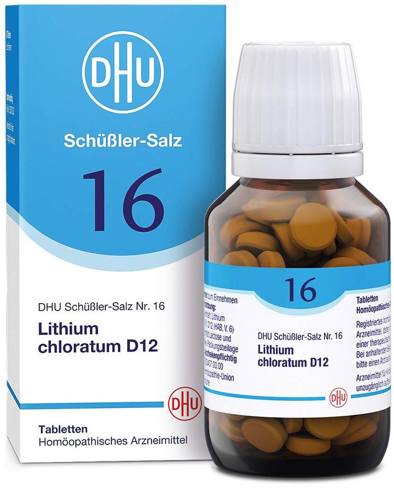 Dhu Schüßler-Salz Nr. 16 Lithium Chloratum D12 200 Tabletten