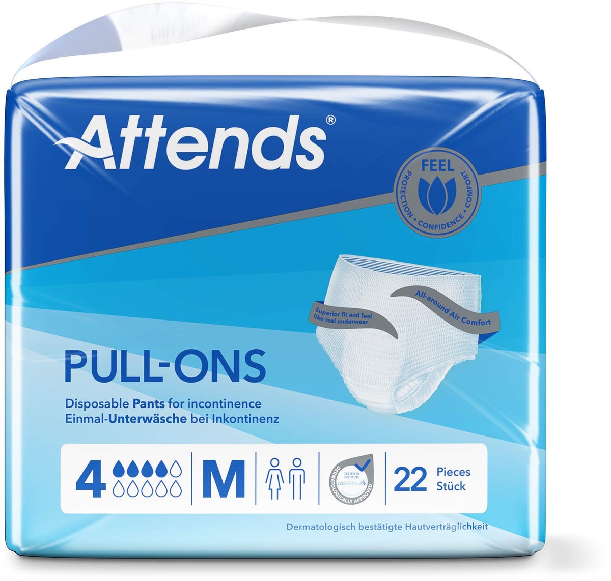 Attends Pull-Ons 4 medium 22 Stück