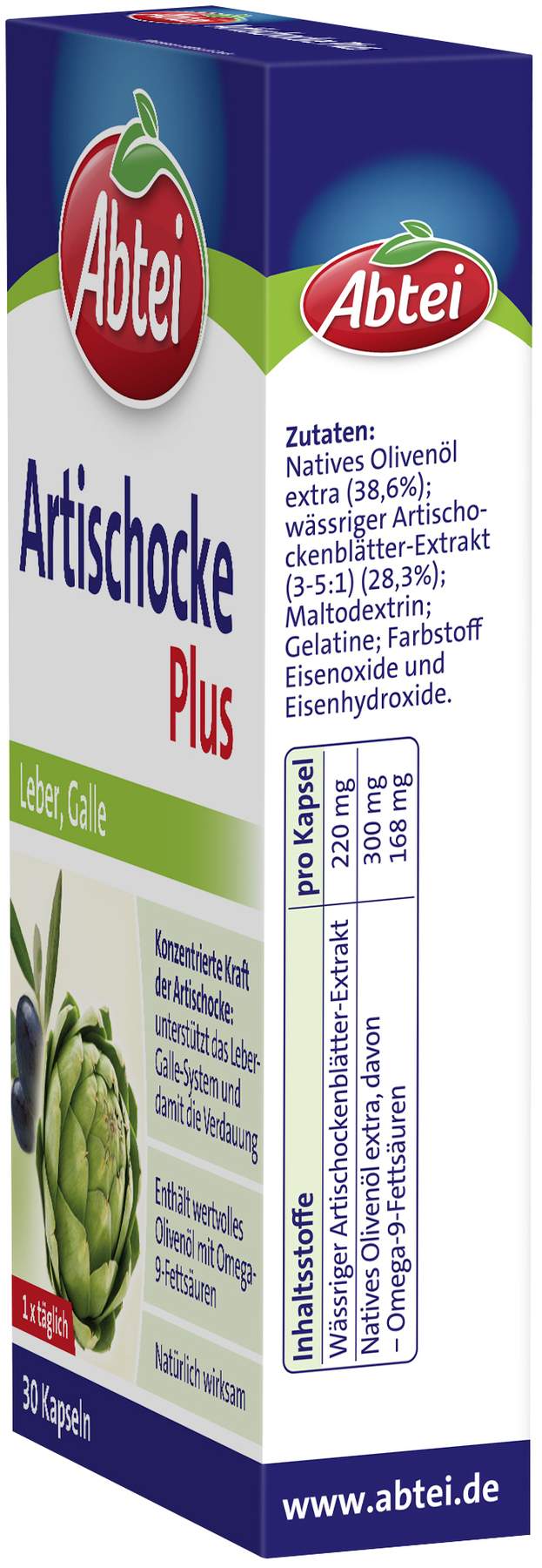 Abtei Artischocke Plus Kapseln Tf 30 Stück