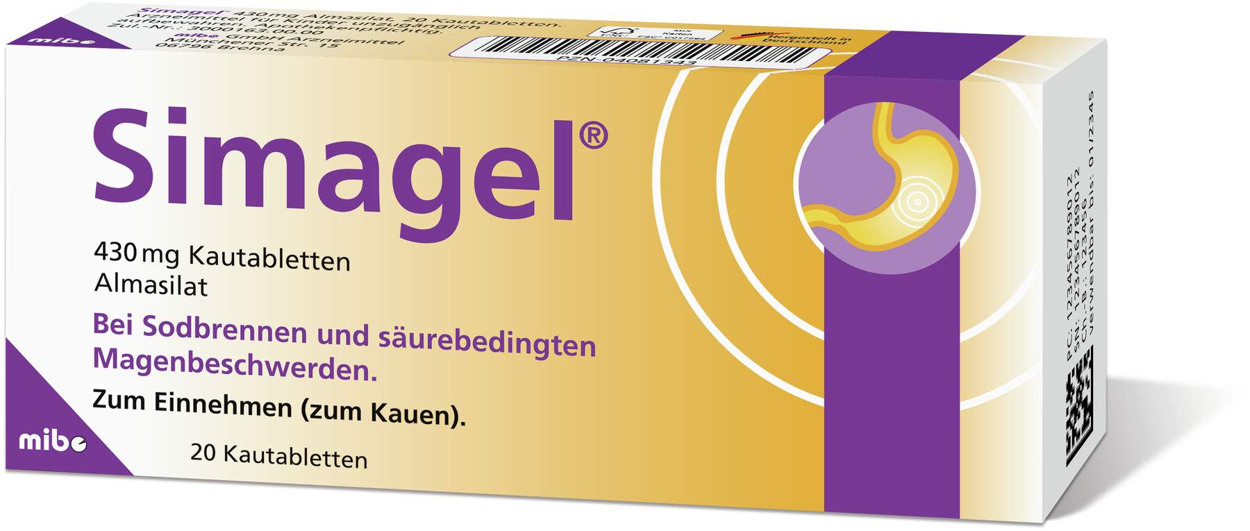 Simagel 20 Kautabletten