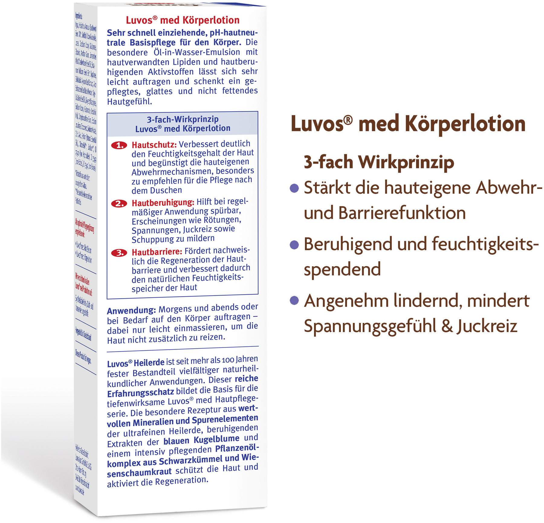 Luvos Naturkosmetik Med Körperlotion 200 ml Lotion
