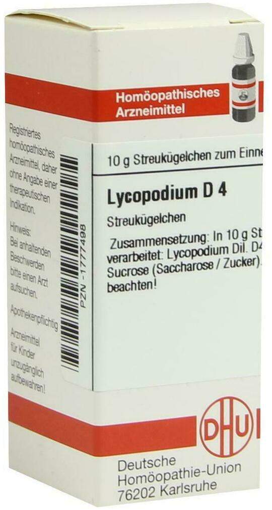 Dhu Lycopodium D4 10 G Globuli