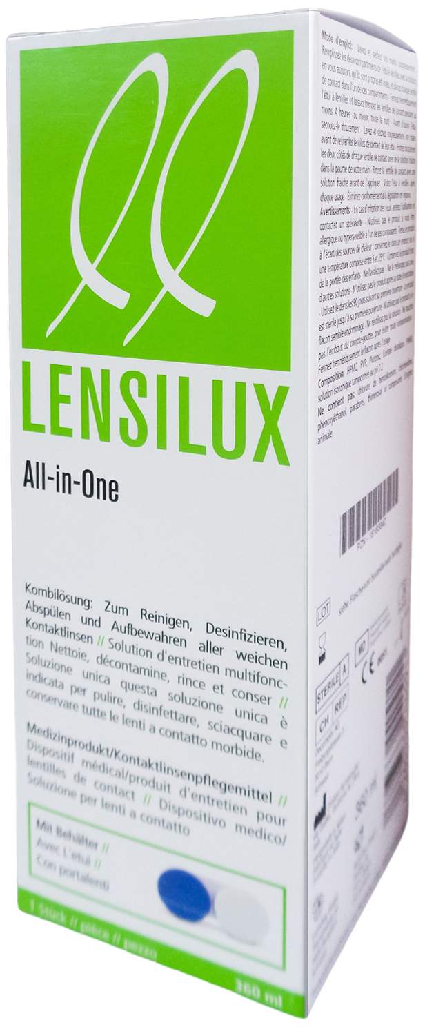 Lensilux All-In-One 360 ml Kombilösung + Behälter