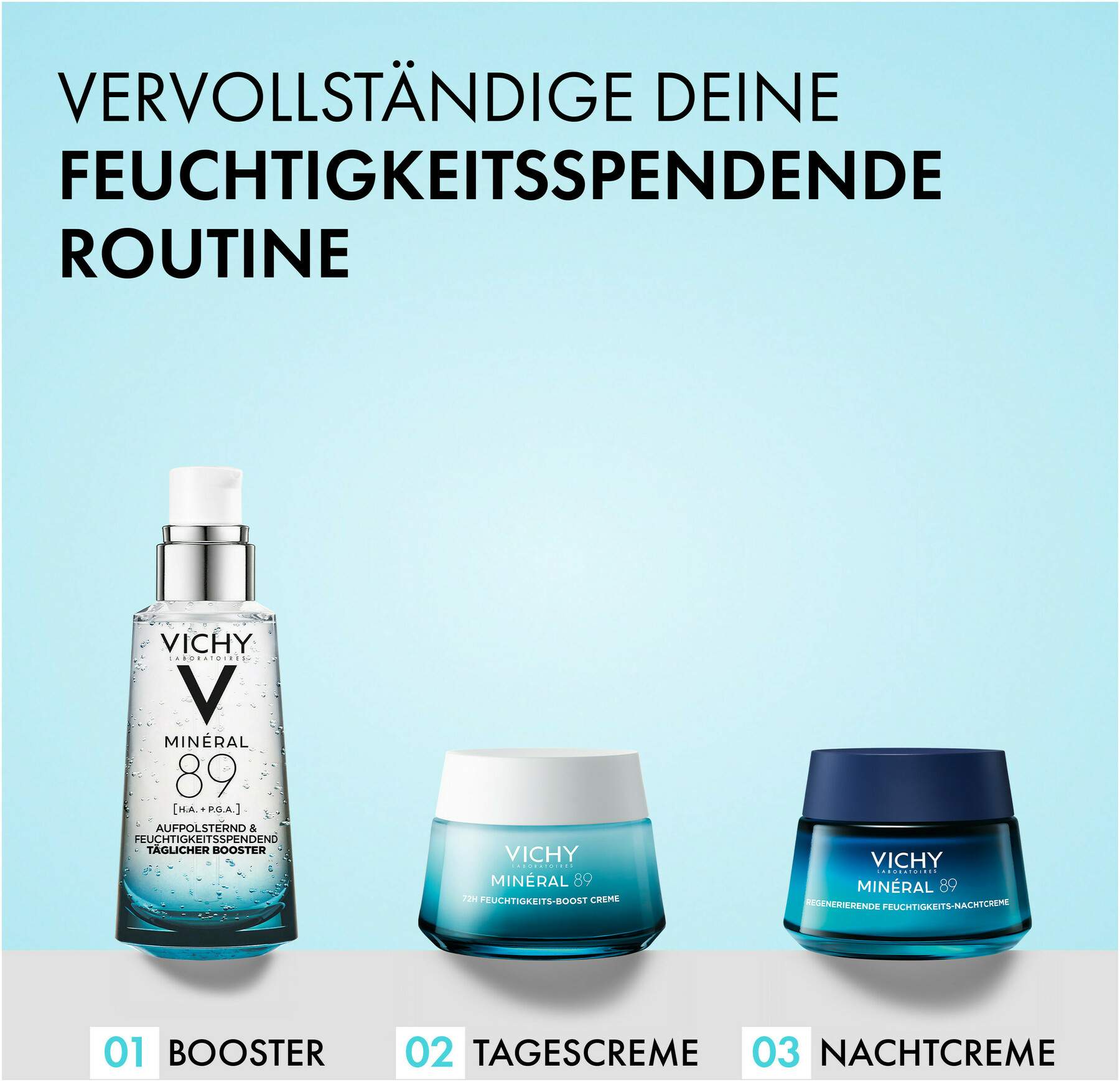Vichy Mineral 89 Elixier Nachfüllpackung 50 ml
