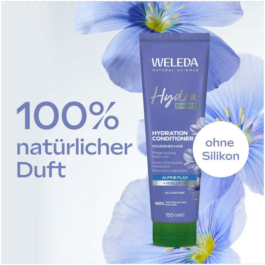 Weleda Hydrashine Pflegespülung Alpen-Lein
