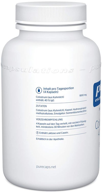 Pure Encapsulations Colostrum 40% Igg Kapseln