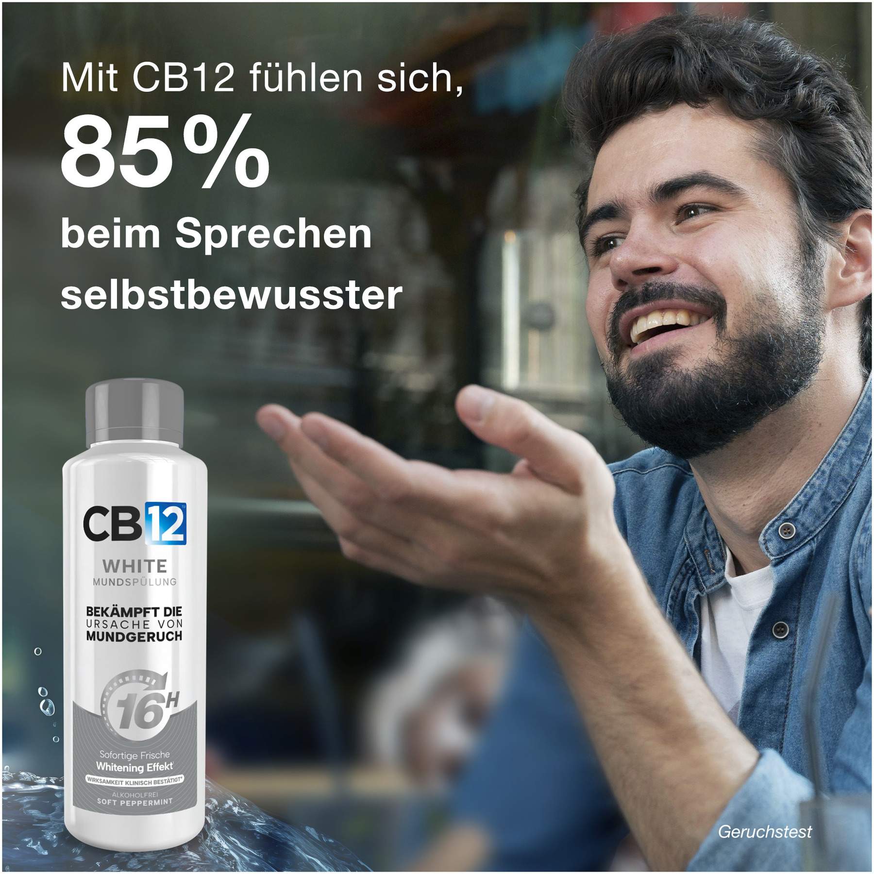 CB12 White 500 ml Mundspüllösung
