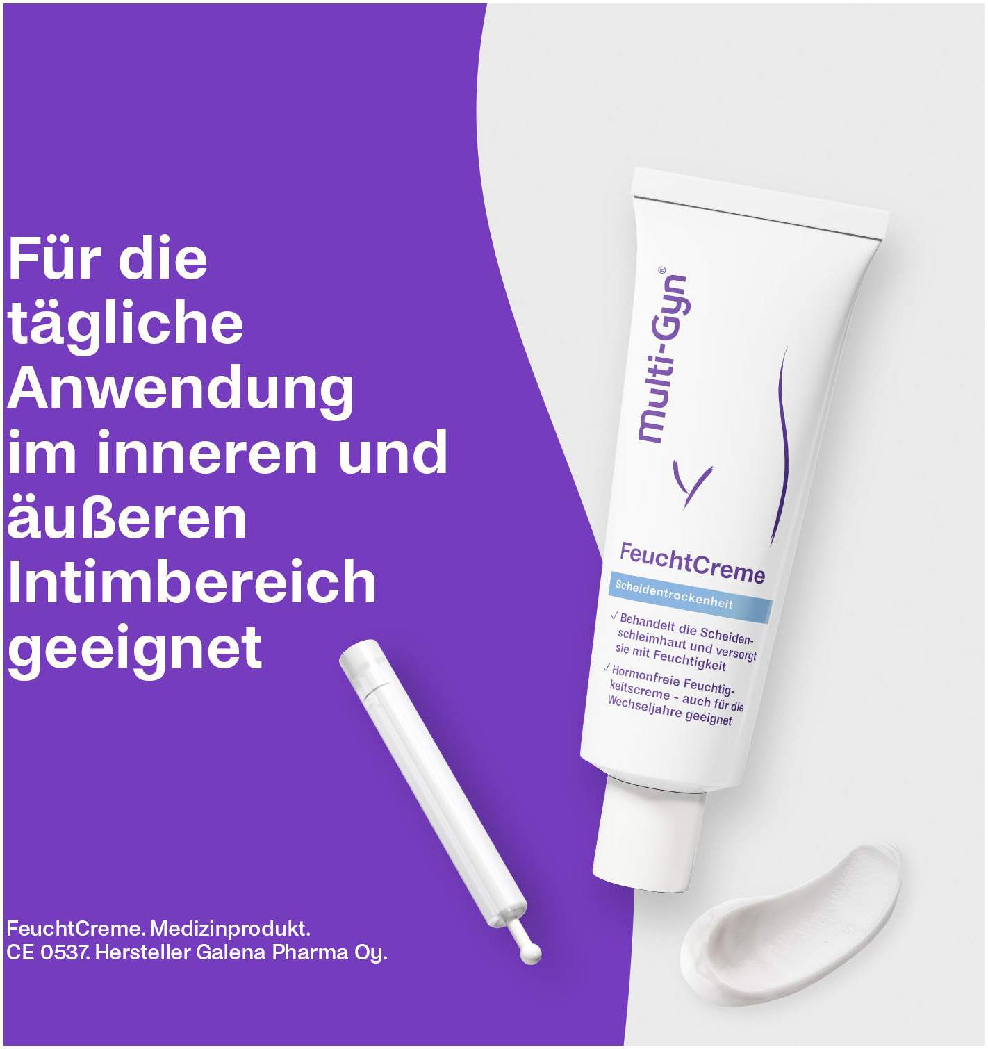 Multi-Gyn Feuchtcreme Mit Applikator 50 G