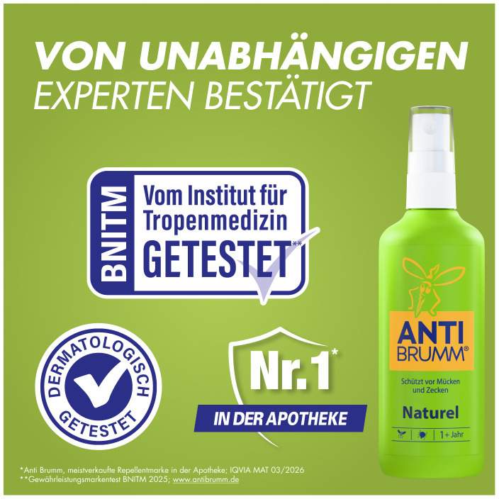 Anti Brumm Naturel Pumpzerstäuber 2 x 75 ml