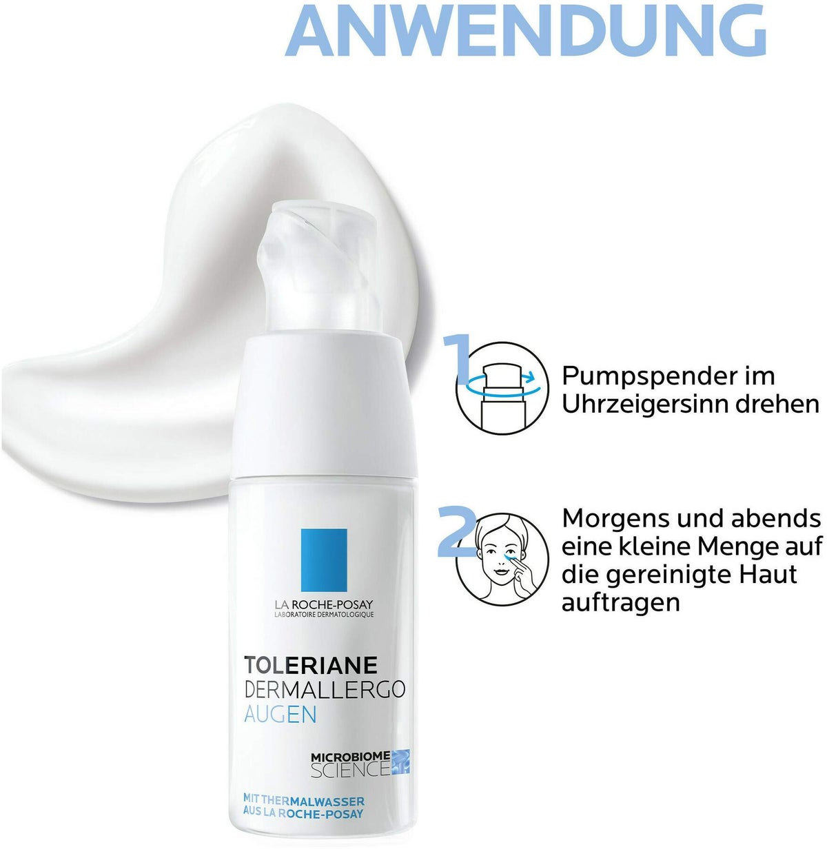 La Roche Posay Toleriane Dermallergo Augen 20 ml Creme