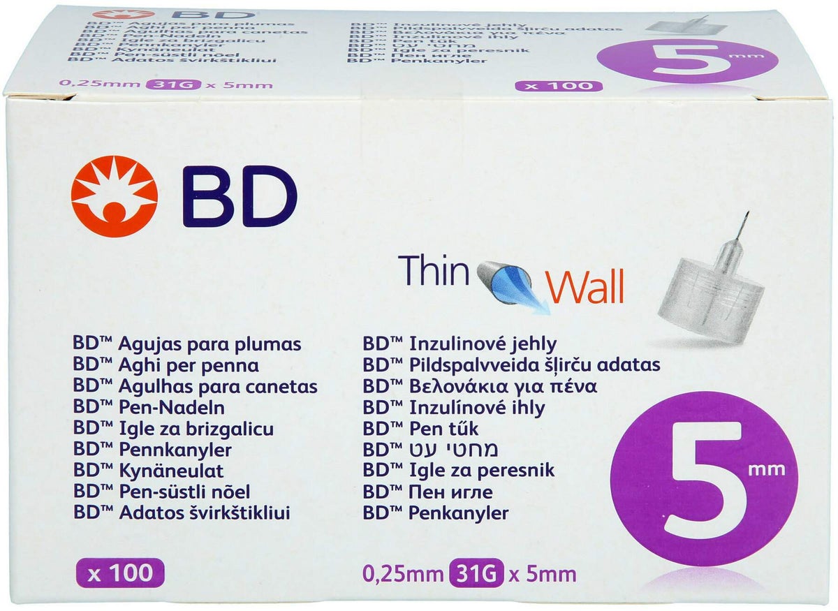 Bd Pen-Nadeln 0,25x5 mm