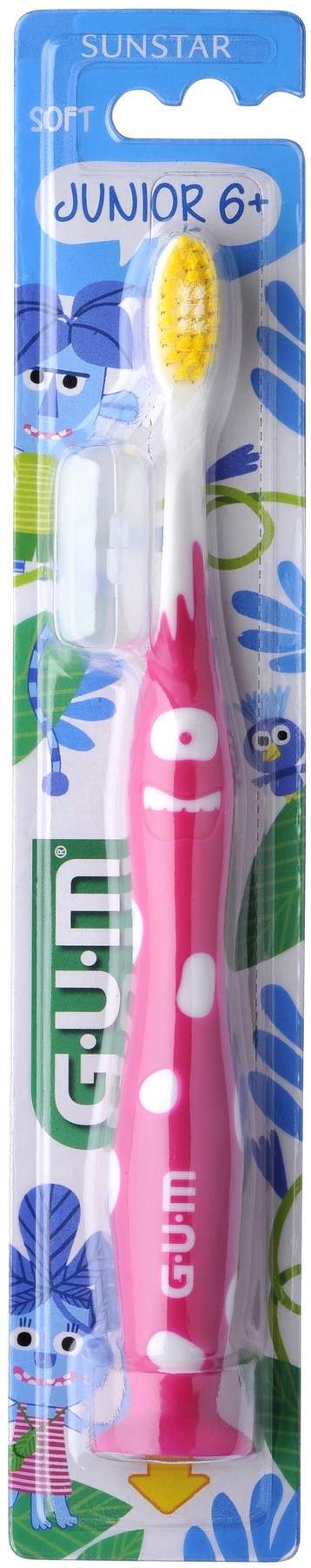 Gum Junior Zahnbürste Monster 6-9 Jahre