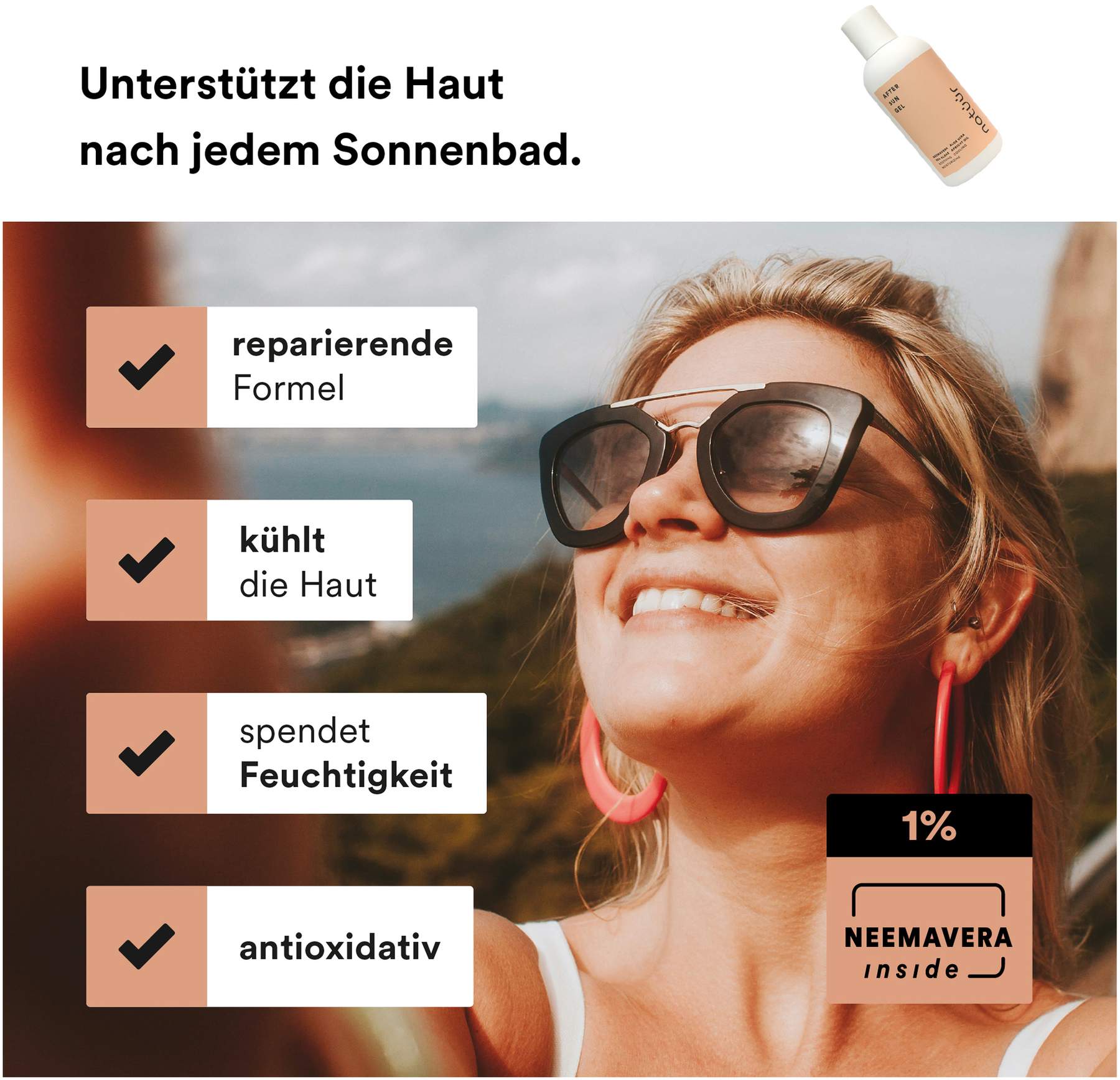 Natüür After Sun Gel 200 ml