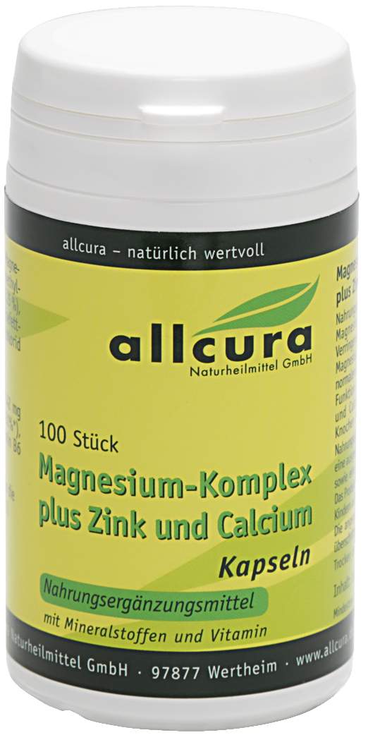 Magnesium Komplex Mit Zink und Calcium Kapseln