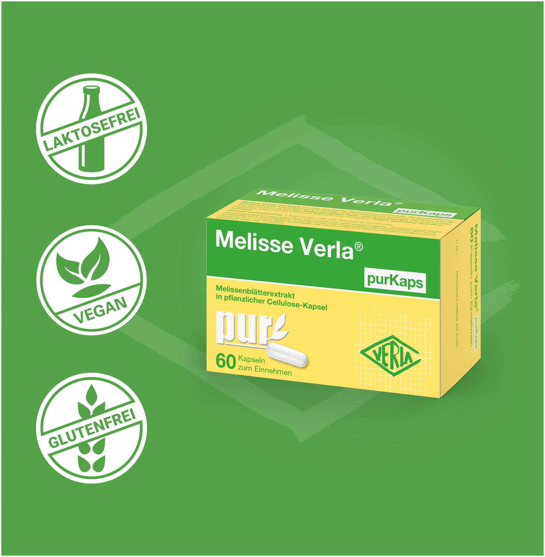 Melisse Verla Purkaps 60 Kapseln