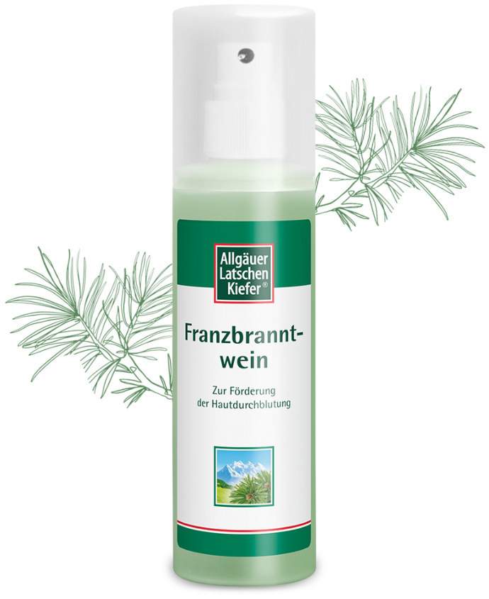 Allgäuer Latschenkiefer Franzbranntwein 125 ml Spray