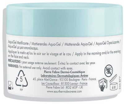 Avene Cleanance mattierendes Aqua-Gel für unreine Haut 50 ml