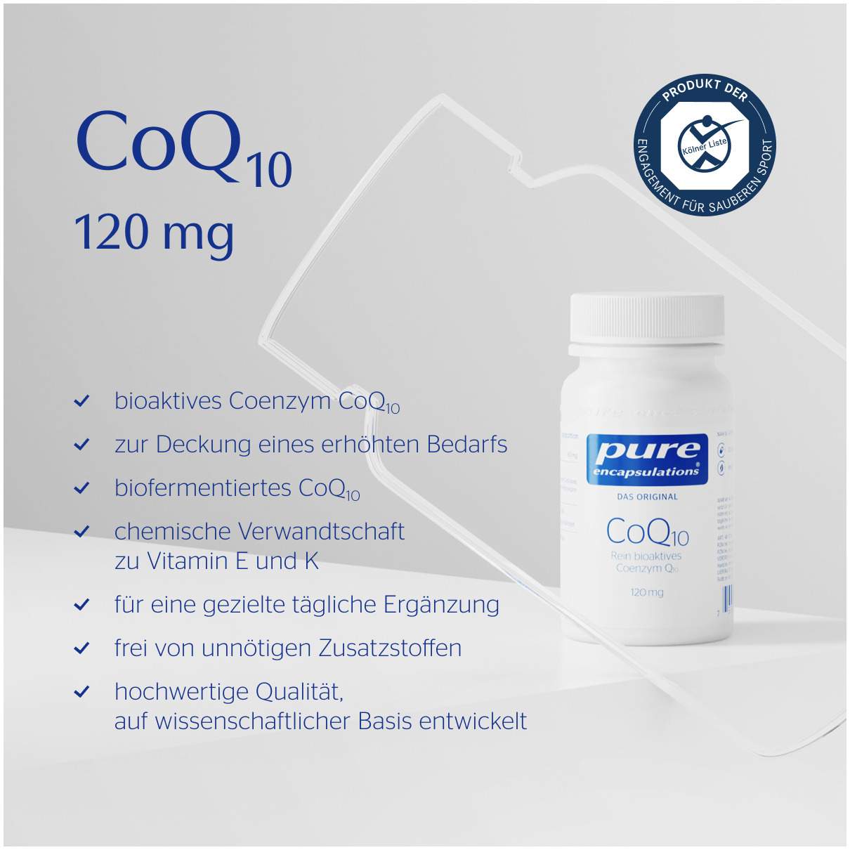 Pure Encapsulations Coq10 120 mg 120 Kapseln