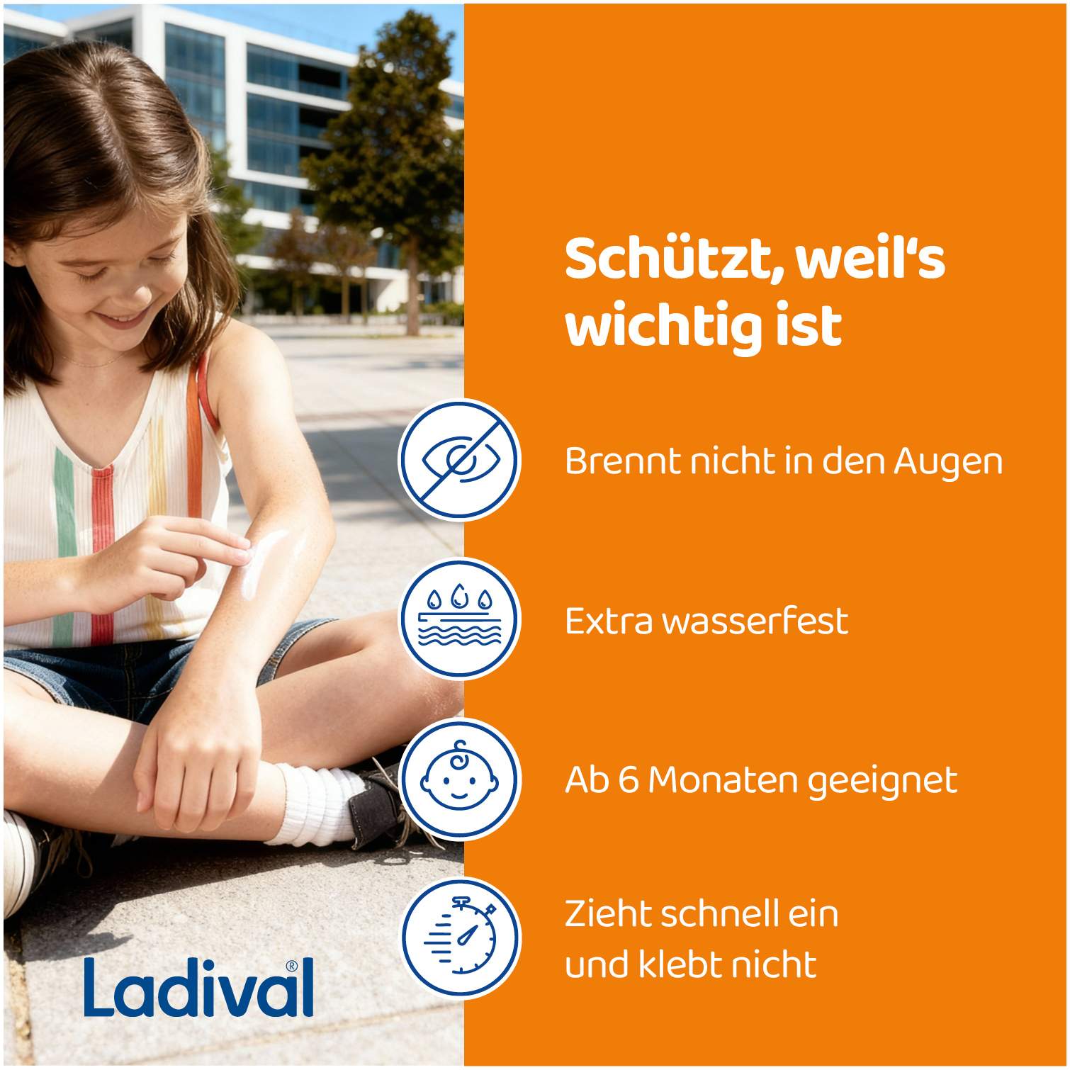 Ladival empfindliche Kinderhaut Spray LSF 50+ 150 ml