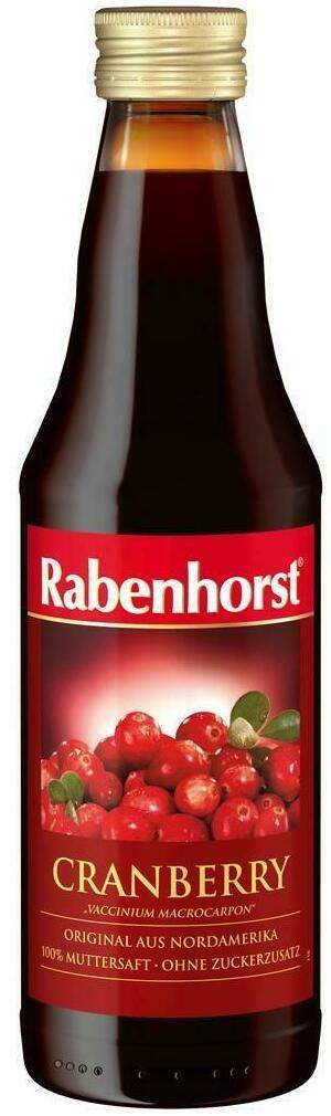 Rabenhorst Cranberry 330 ml Muttersaft