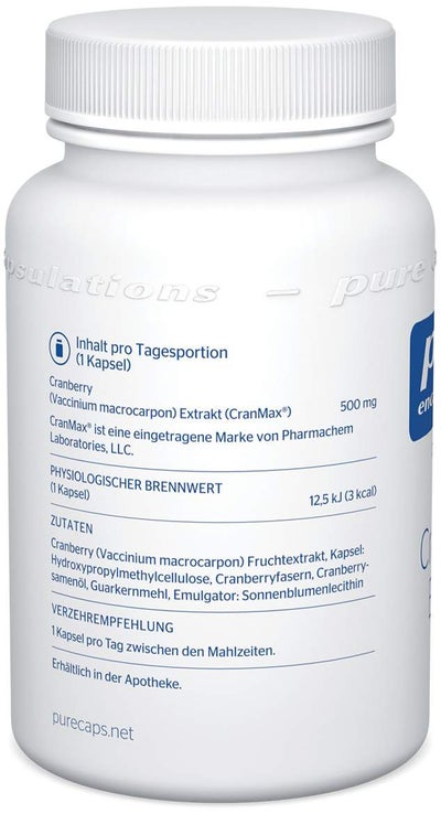 Pure Encapsulations Cranberry Extrakt 60 Kapseln