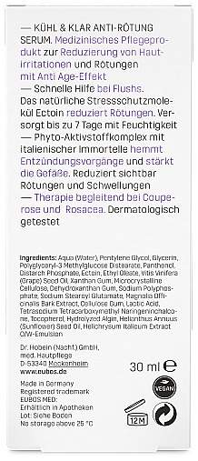 Eubos Kühl & Klar Anti-Rötung Serum 30 ml