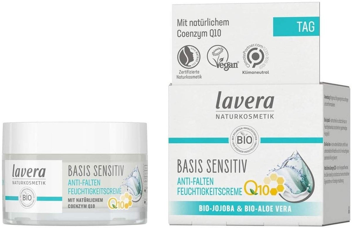 Lavera Basis Sensitiv Feuchtigkeitscreme Q10 50 ml