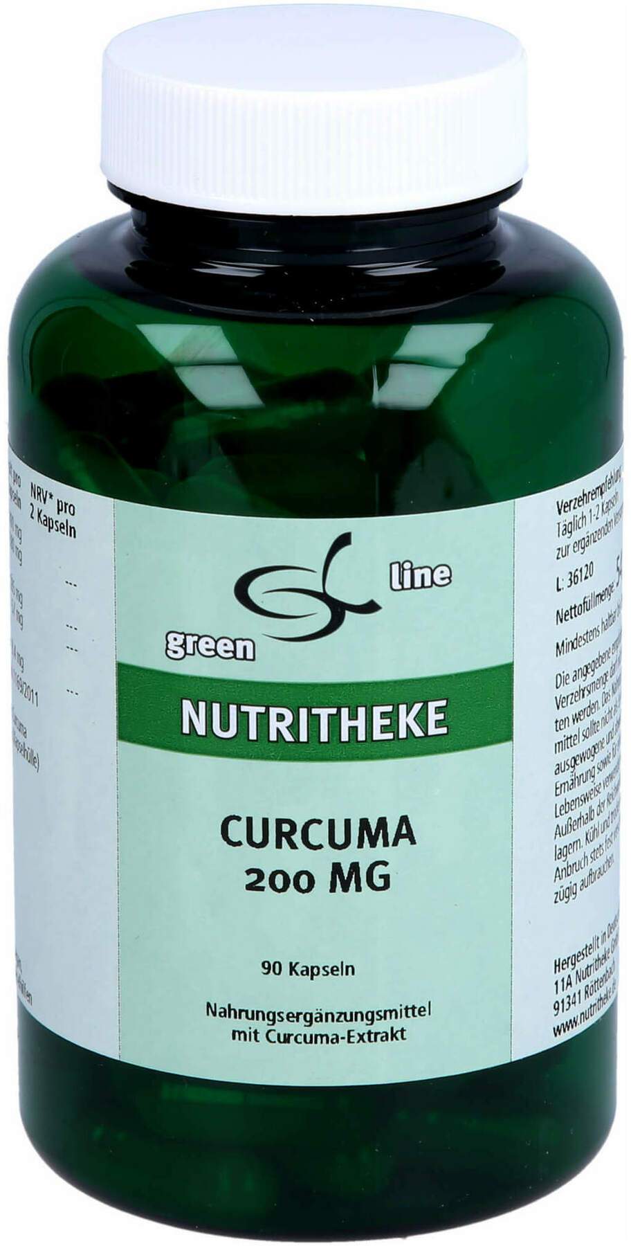 Curcuma 200 mg Kapseln