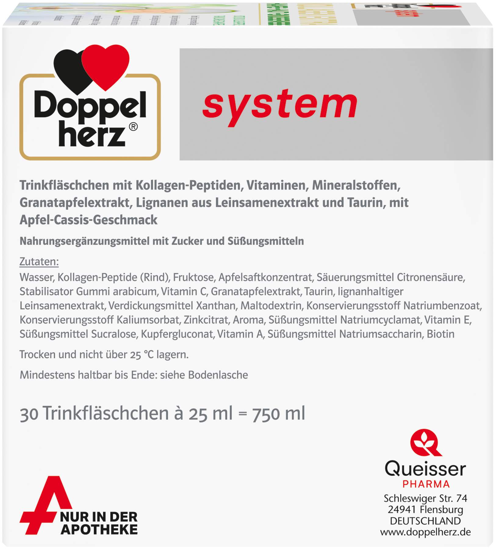 Doppelherz system Kollagen Extra 30 Trinkampullen