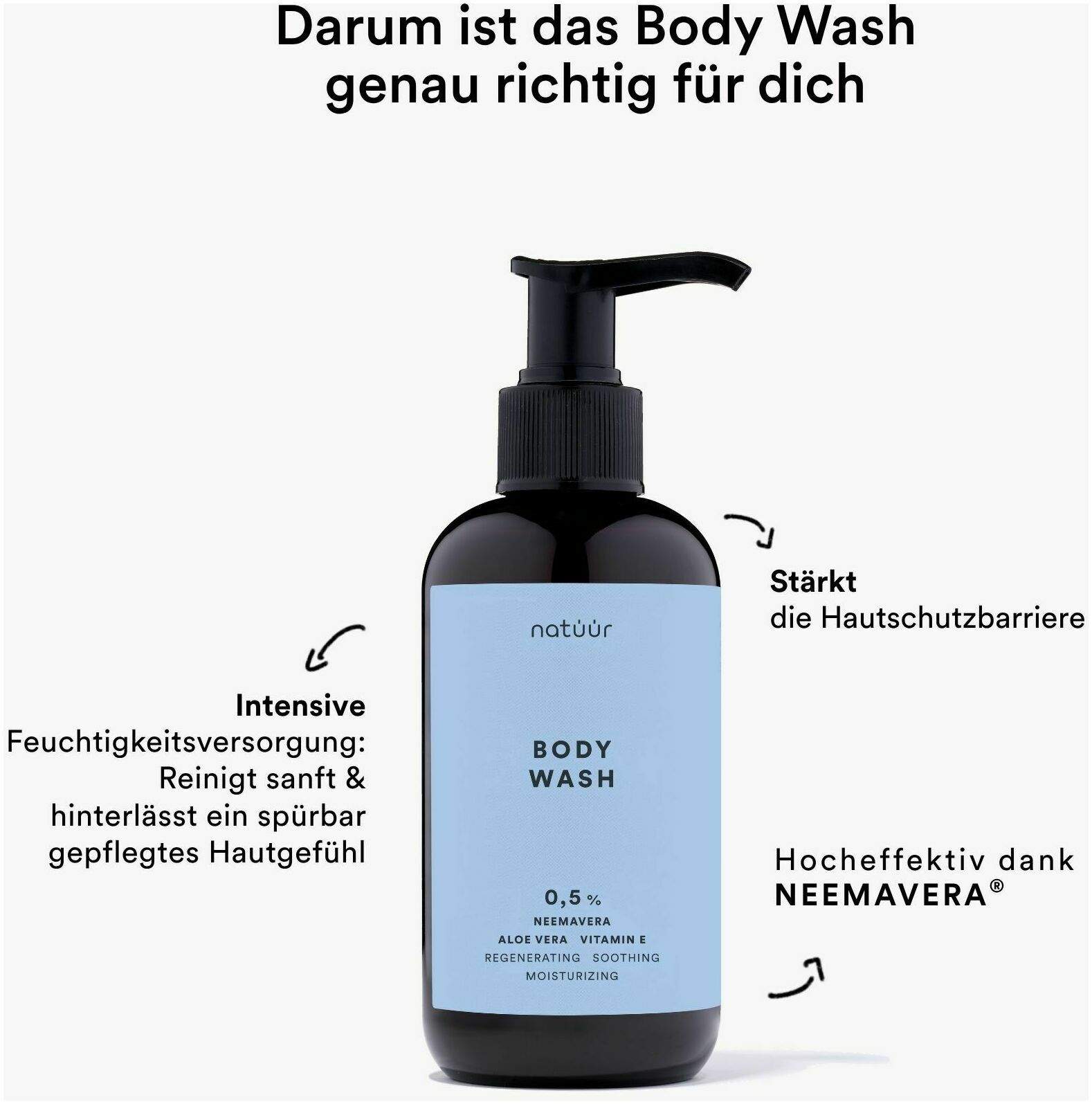 Natüür Body Wash 200 ml