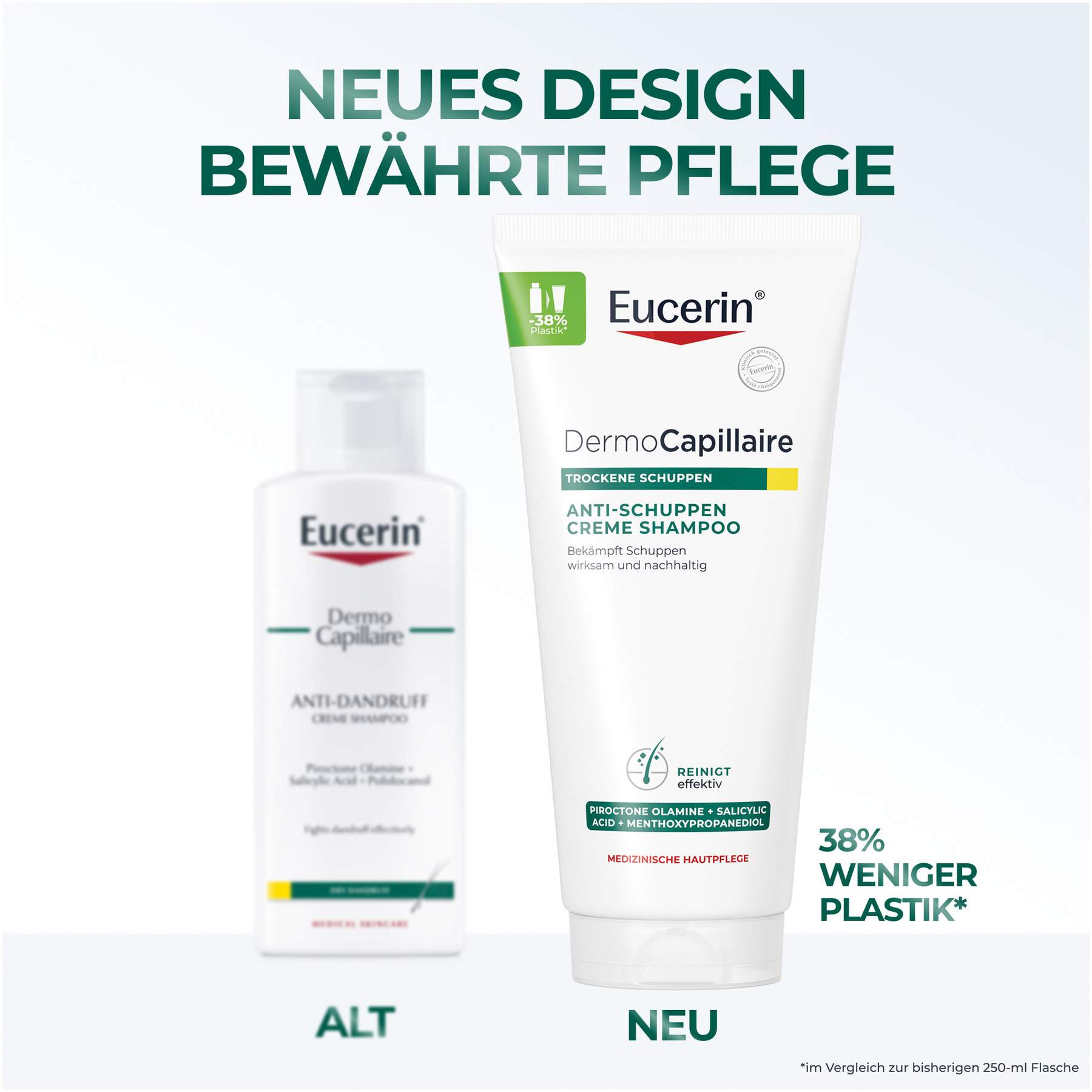 Eucerin DermoCapillaire 200 ml Anti-Schuppen Creme Shampoo