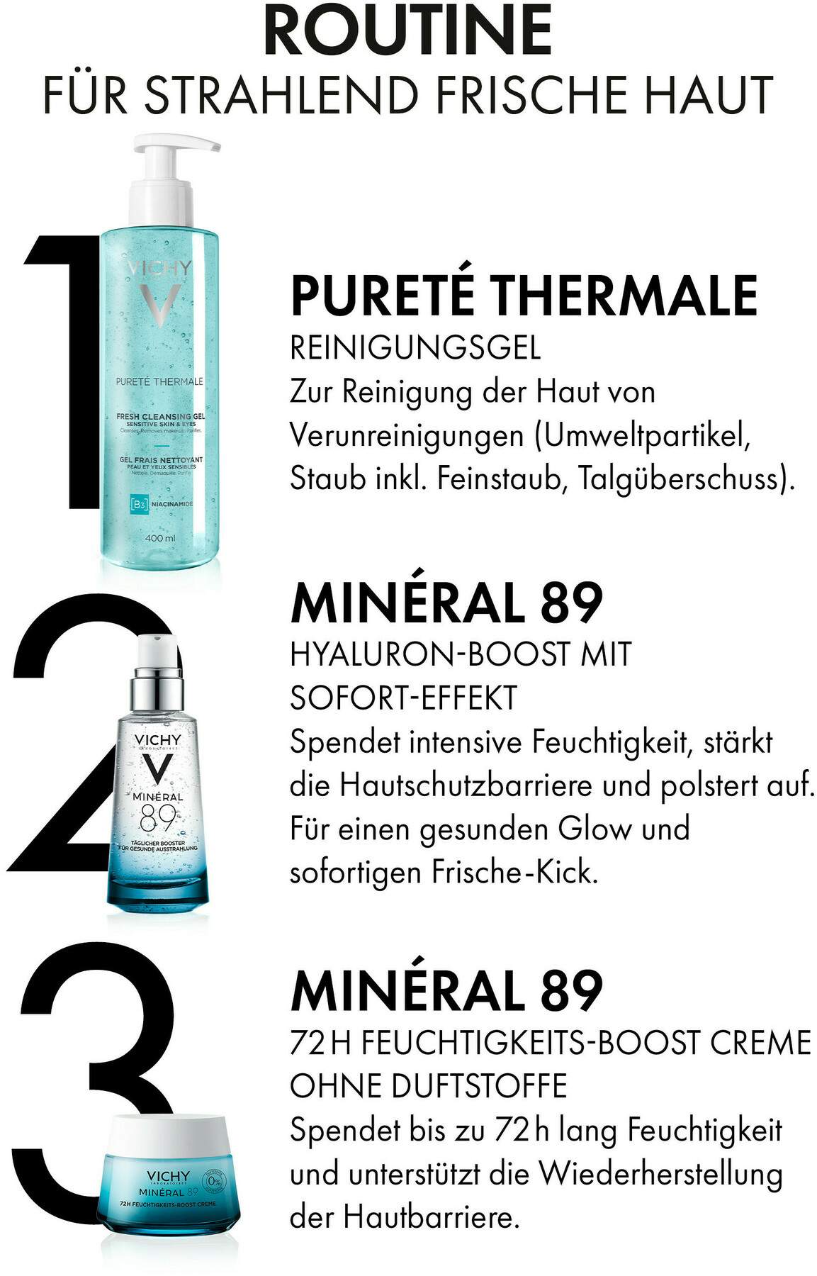 Vichy Purete Thermale Reinigungsgel 400 ml