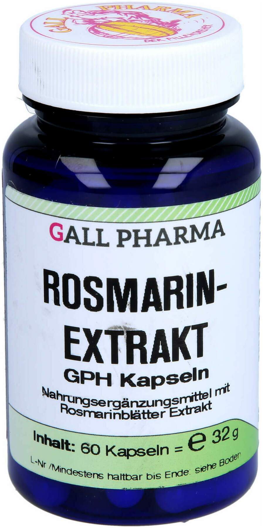 Rosmarinextrakt Gph 60 Kapseln