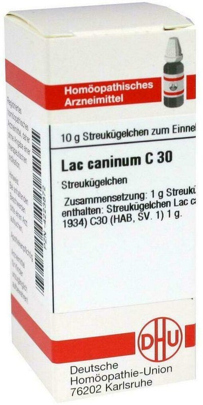 Dhu Lac Caninum C30 10 G Globuli
