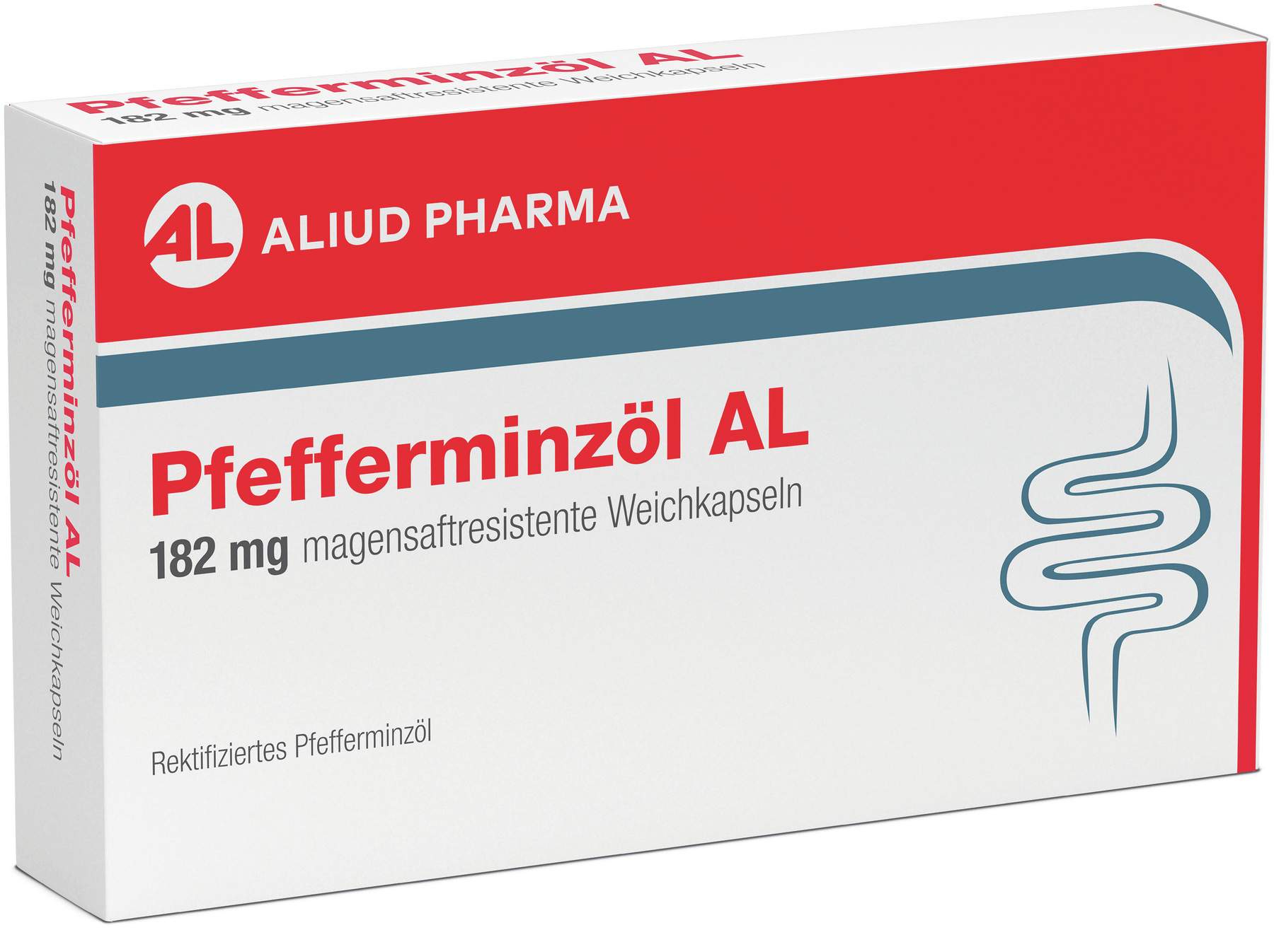 Pfefferminzöl AL 182 mg magensaftresistente Weichkapseln 60 Stück
