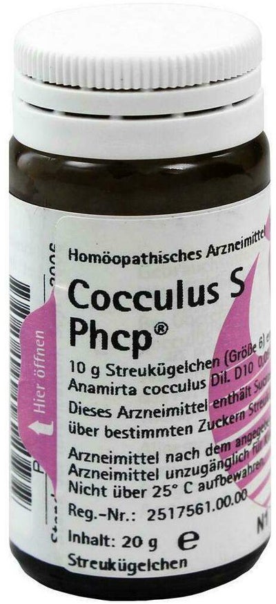 Cocculus S Phcp Globuli