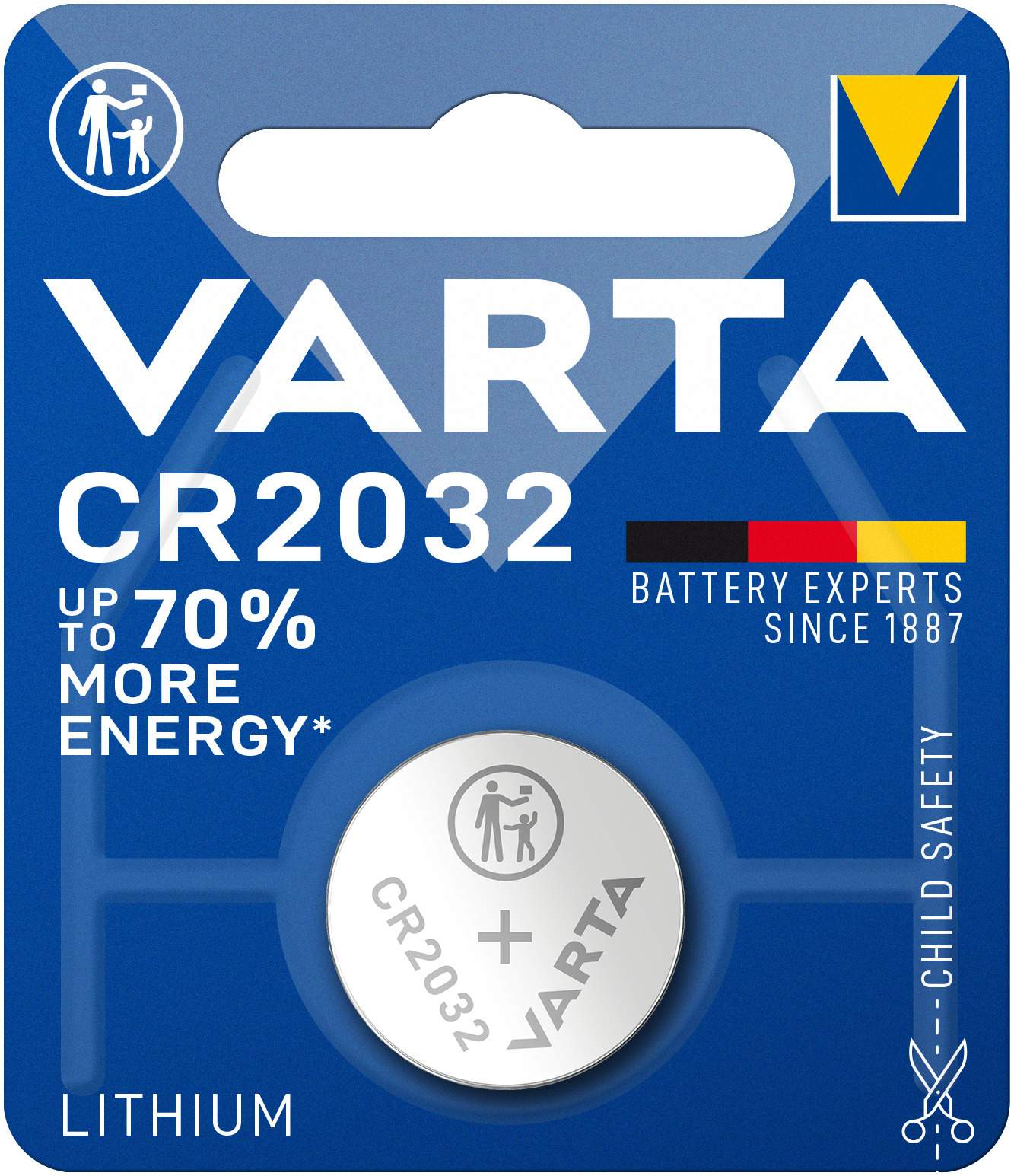 Varta Lithium CR2032 Knopfzelle