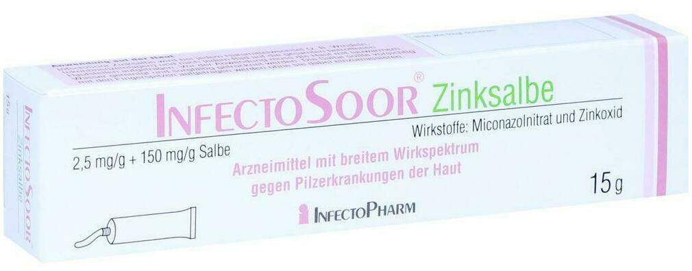 Infectosoor Zinksalbe 15 G