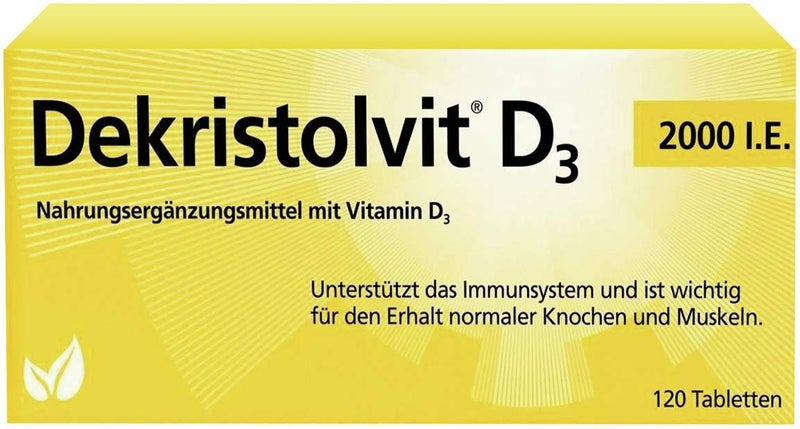 Dekristolvit D3 2000 I.E. 120 Tabletten