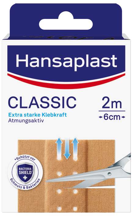 Hansaplast Classic Pflaster 2 m x 6 cm